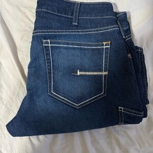 Ariat Dark Blue Womens Rebar Jeans